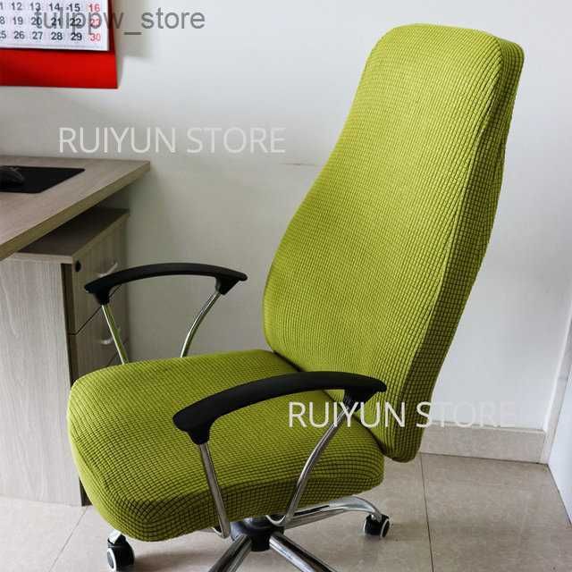 Fleece-grass Green-Only Chair Cover