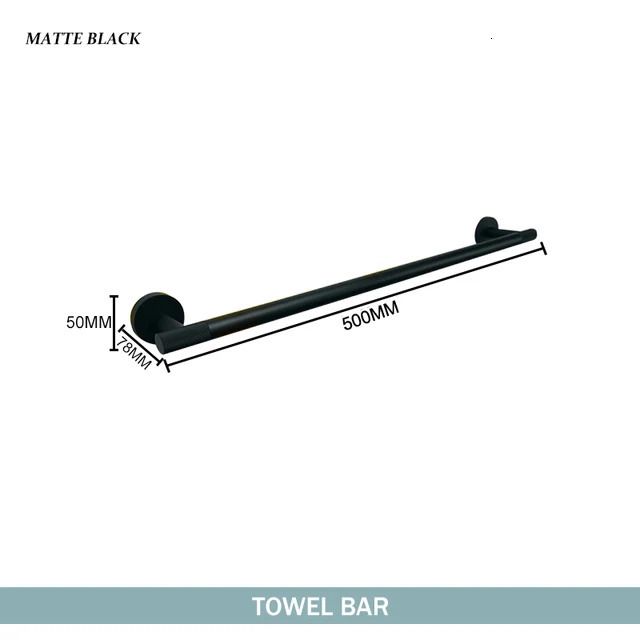 b Single Towel Bar