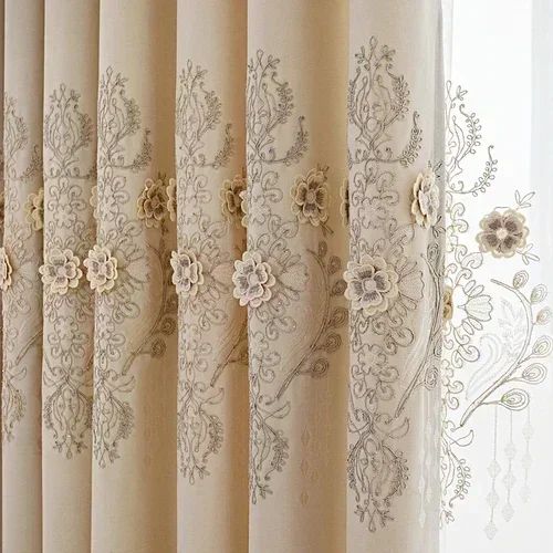 Color:beige curtain