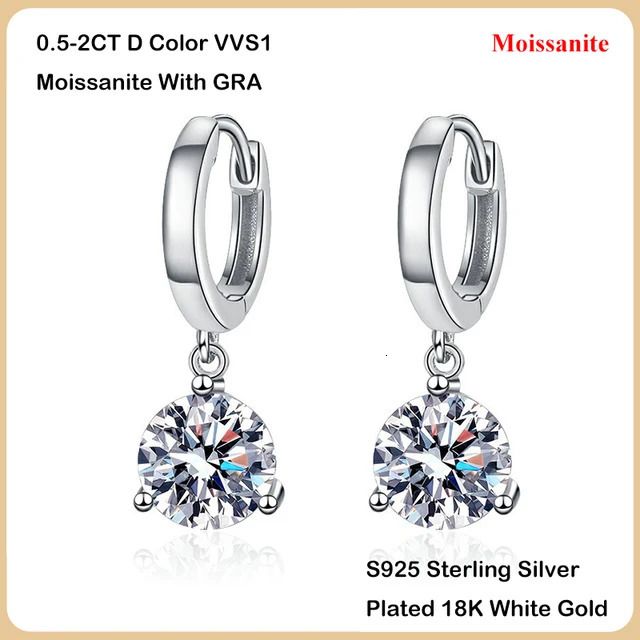 Moissaniet-2ct 8mm en 2ct