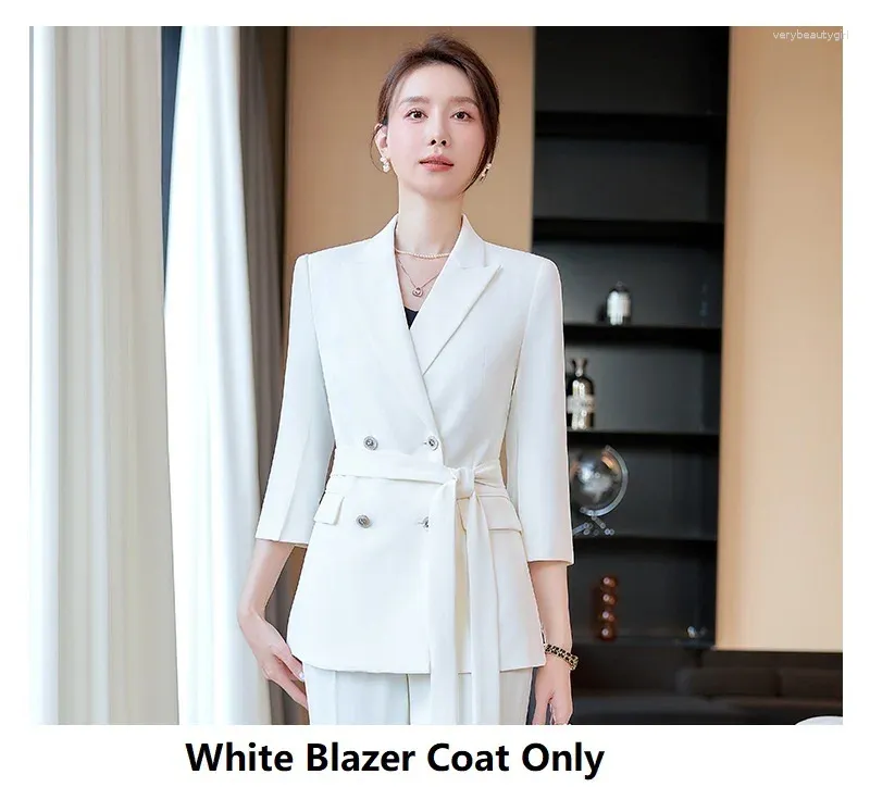 Manteau Blazer Blanc