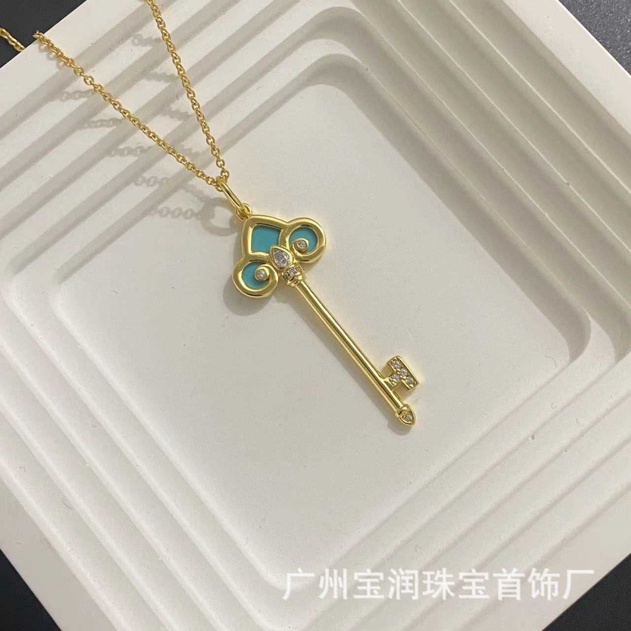 (turquoise) Gold Color Without Diamond