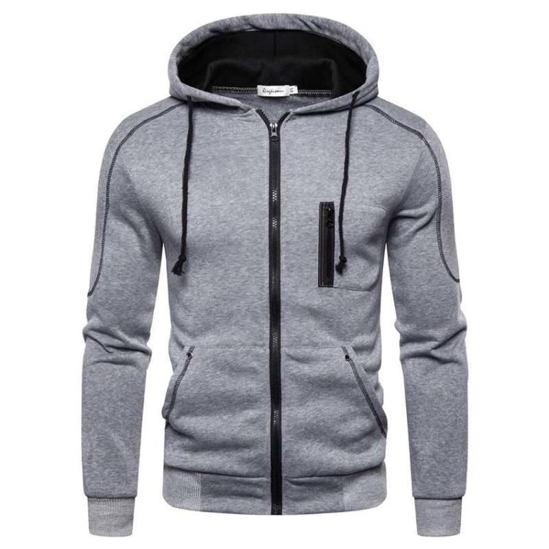 Grijze hoodie