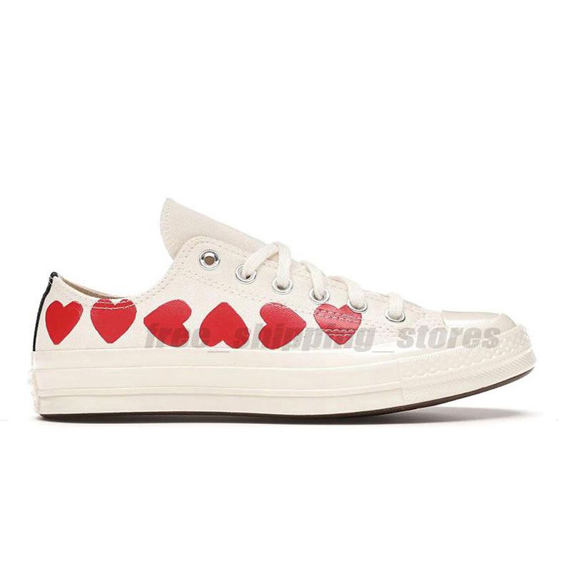 C35 Low Multi-Heart White 36-44