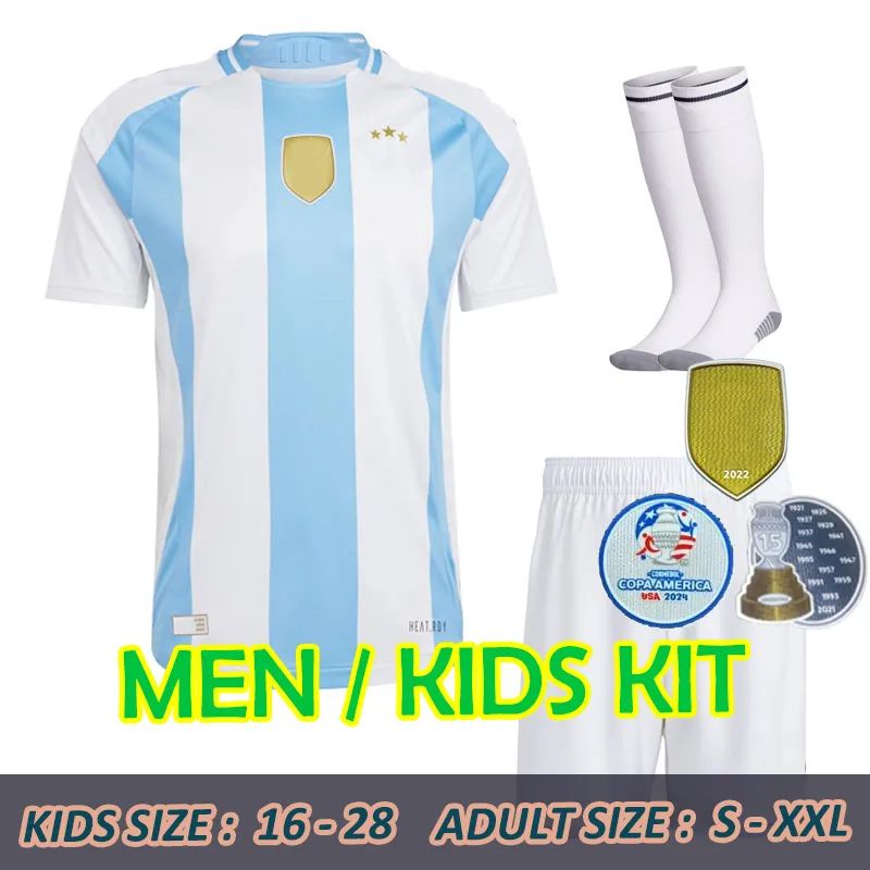 Home Full Kit 2024 Copa America Patch