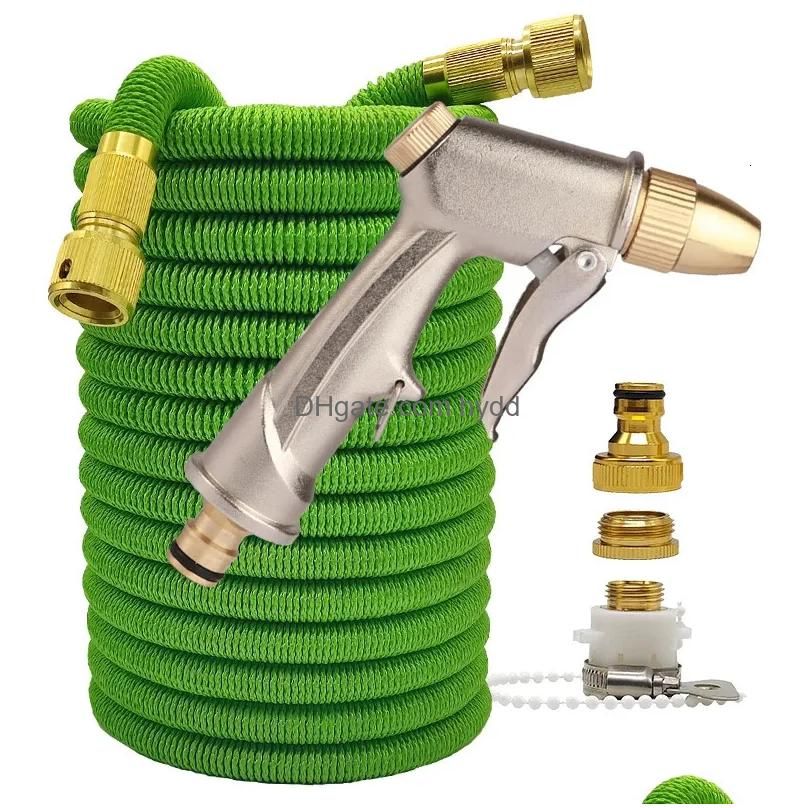 Green Hose With Gun