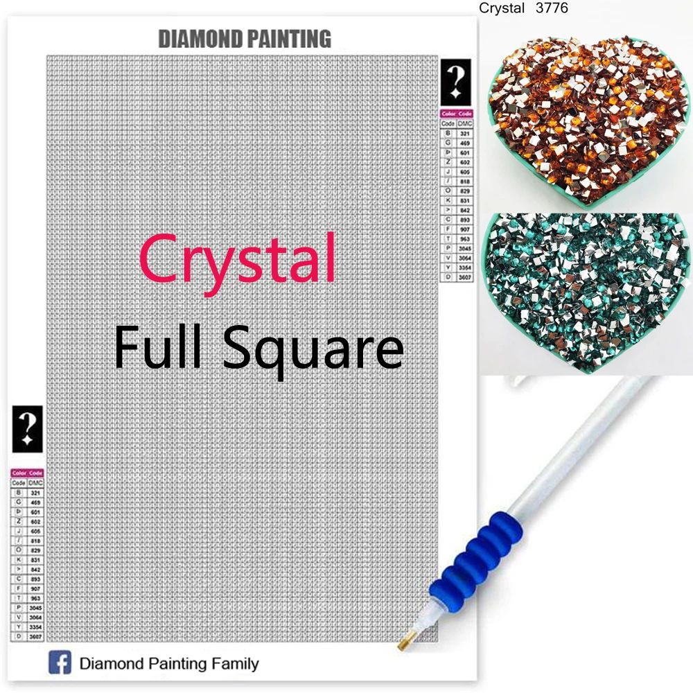 色：Crystal Squaresize：30x40cm