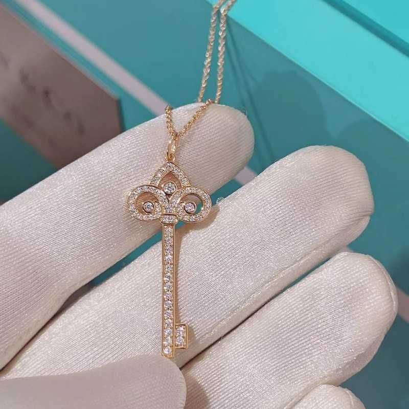 Rose Gold Key Necklace