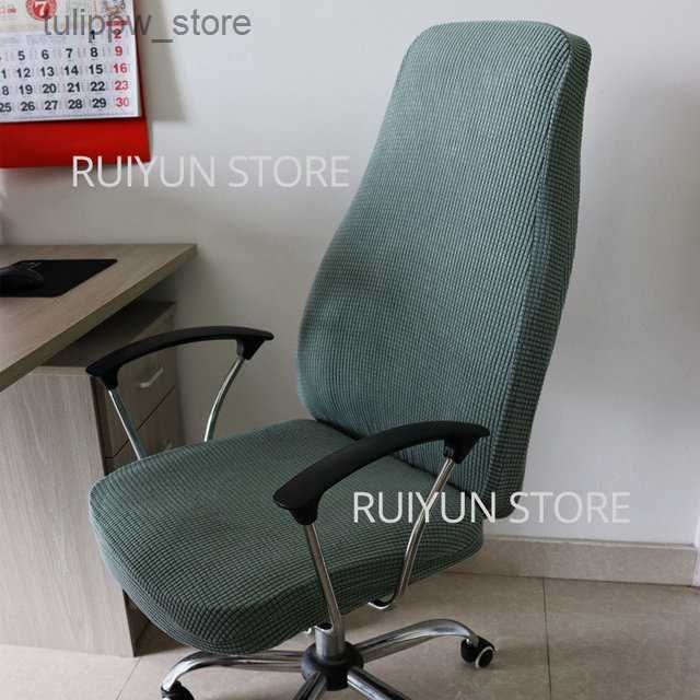 Capa para cadeira somente verde escuro de lã