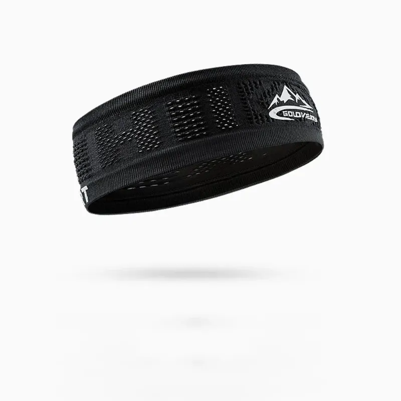 black-B-hairband