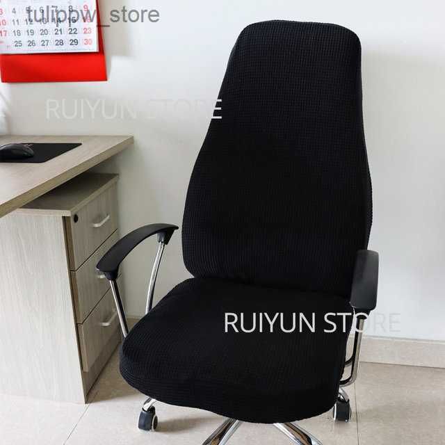 Fleece-black-Only Chair Cover