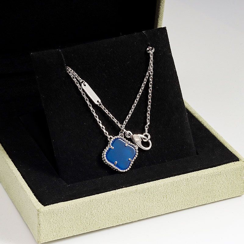 6. Silver Blue Chalcedony