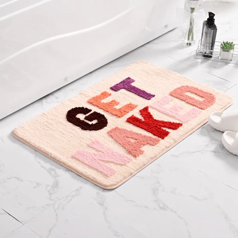 Tapis Get Naked-coloré-50x80cm