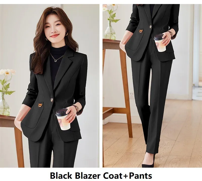 Black Pantsuits