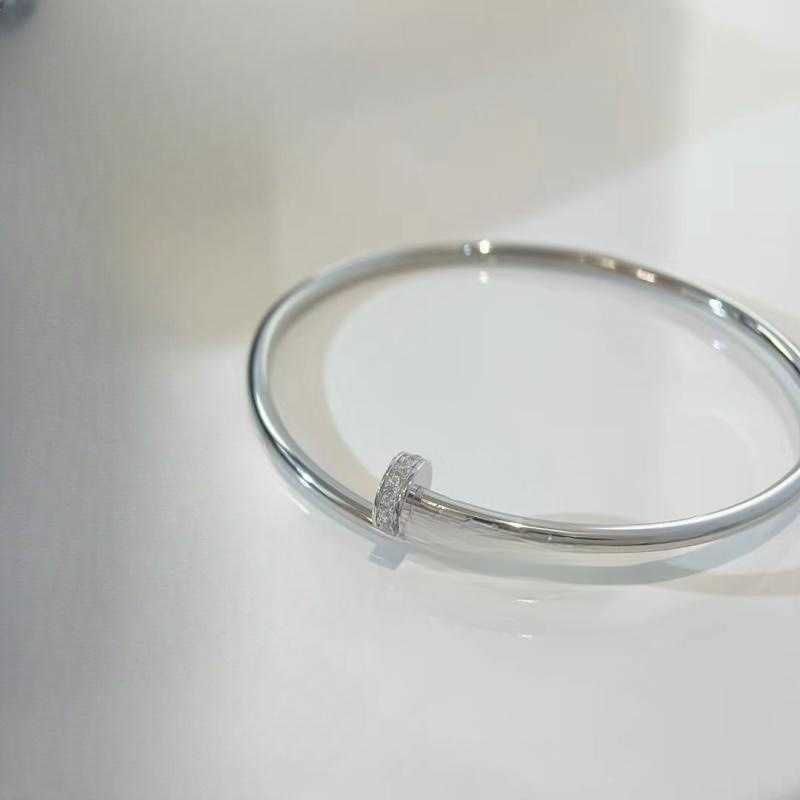 Nail Bracelet No.17 Platinum