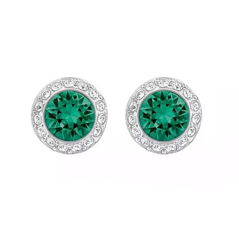 11.green earrings