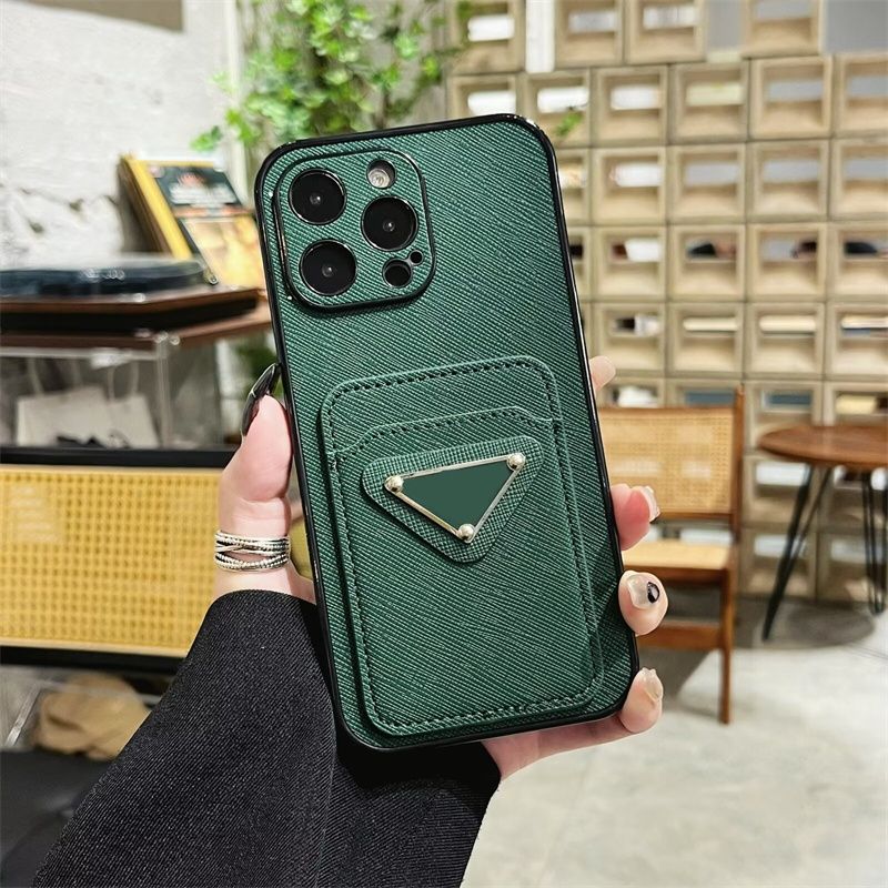 Green P Designer with card slot