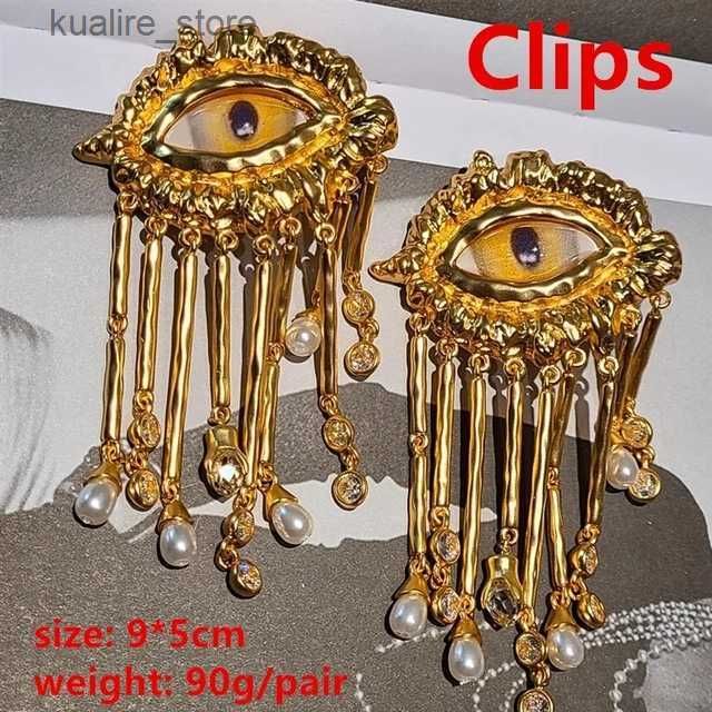 Klipp örhängen 9 cm