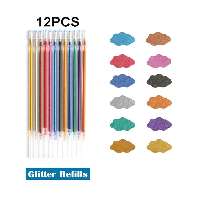 12 Glitter Refills