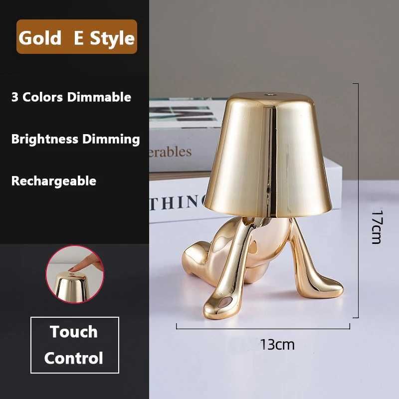 Gold-e-3 kleuren dimbaar