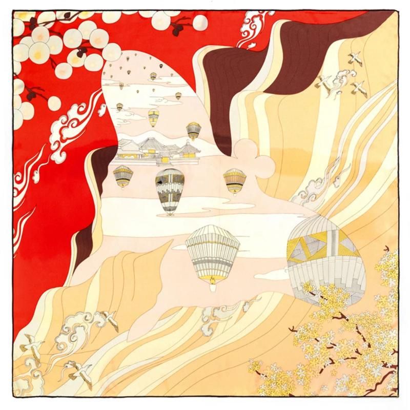 90 CM x 90 CM GIALLO CINA