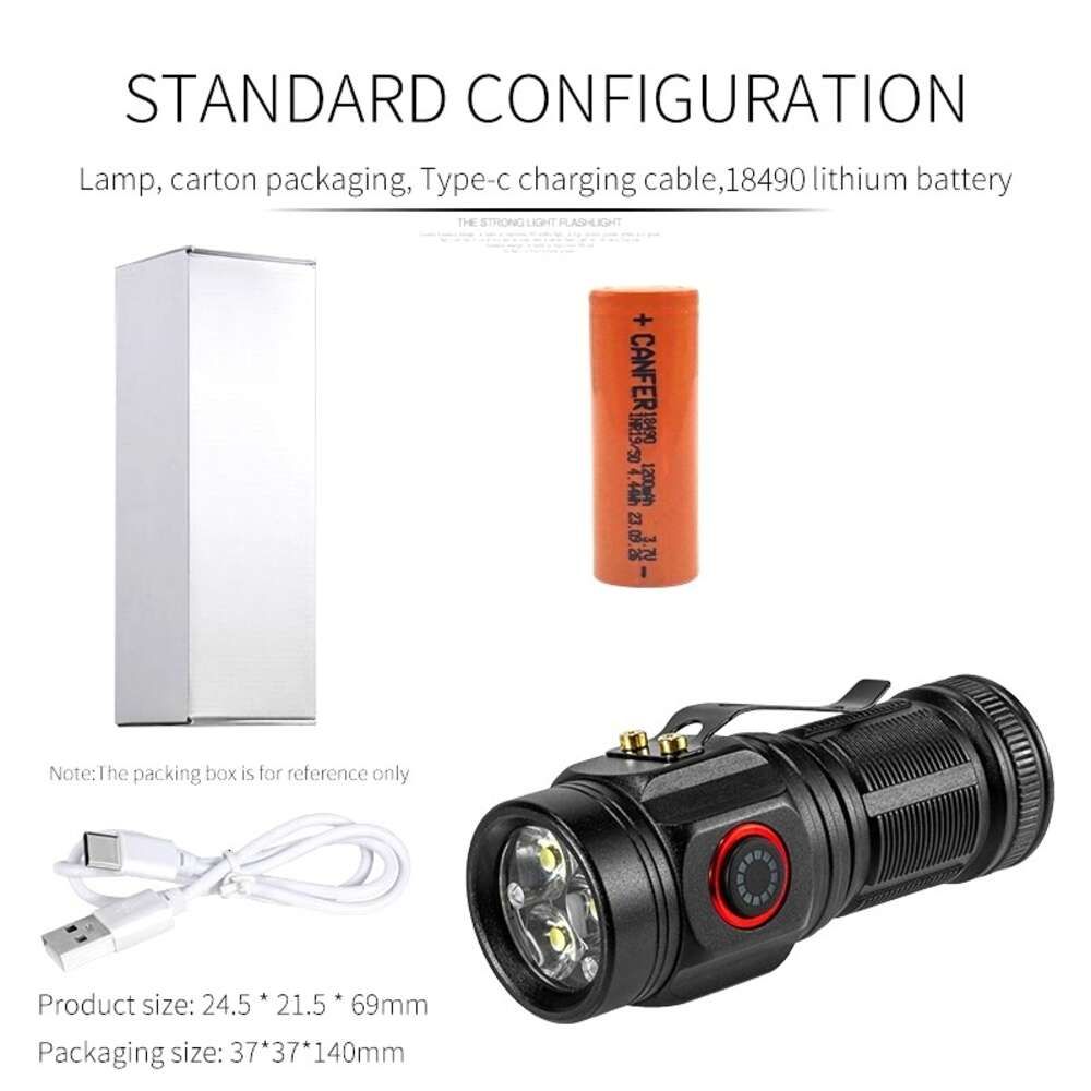 Short 3-light set (including battery)