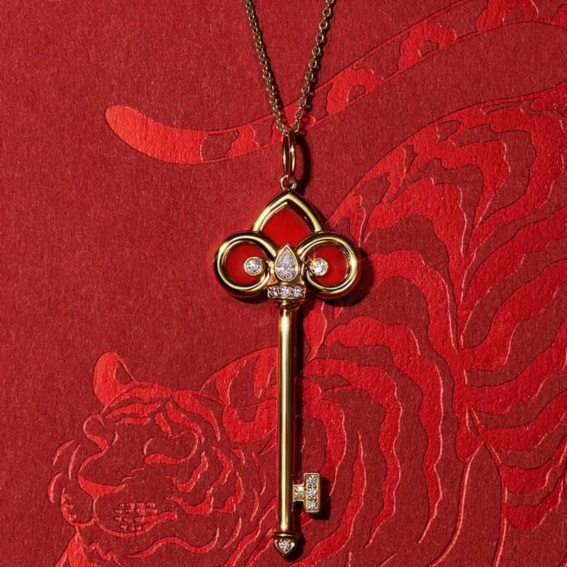 Naked Key Necklace-925 Silver