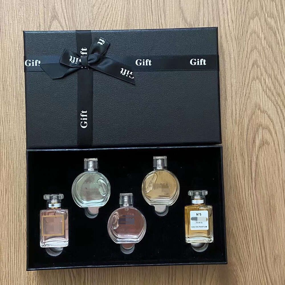 Small black box perfume 5-piece set