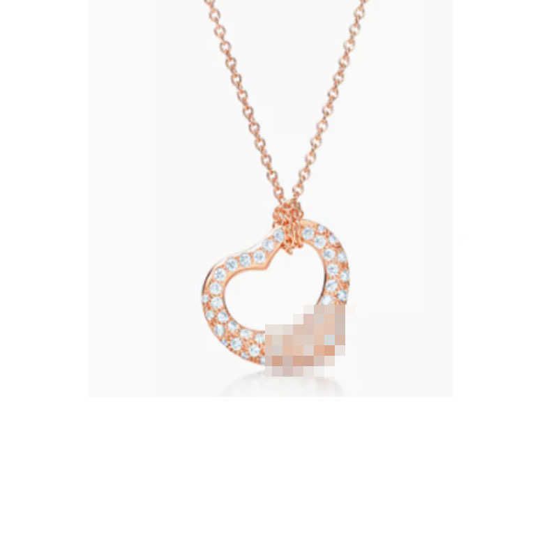 Heart Shaped Full Diamond Rose Gold-92