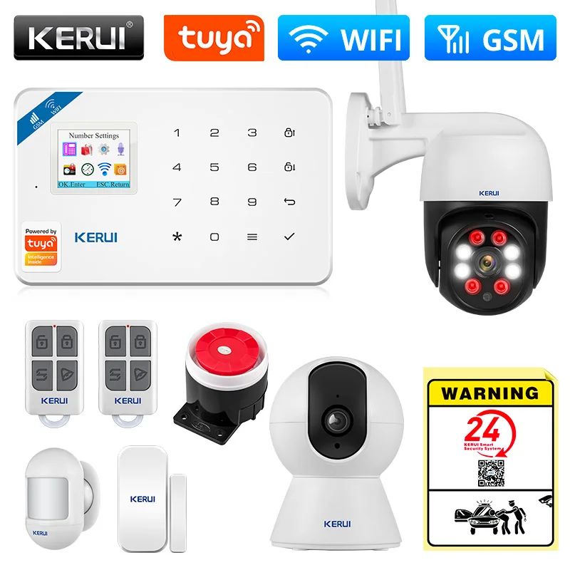 Alarme WiFi GSM Kit12