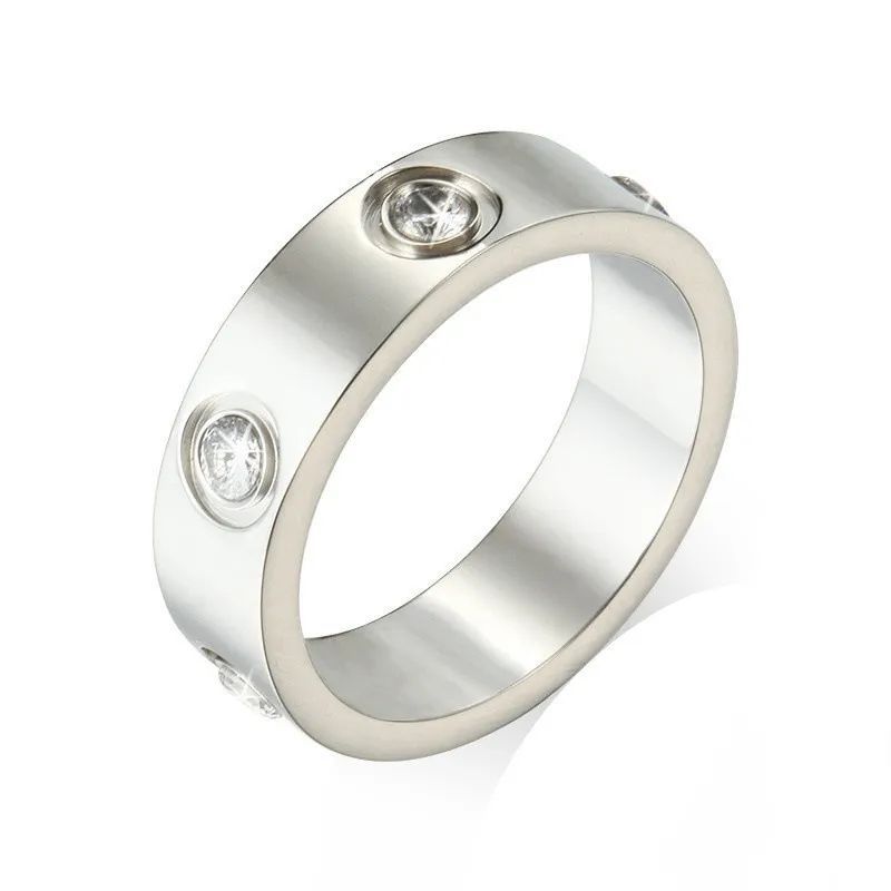 diamante d'argento 5mm