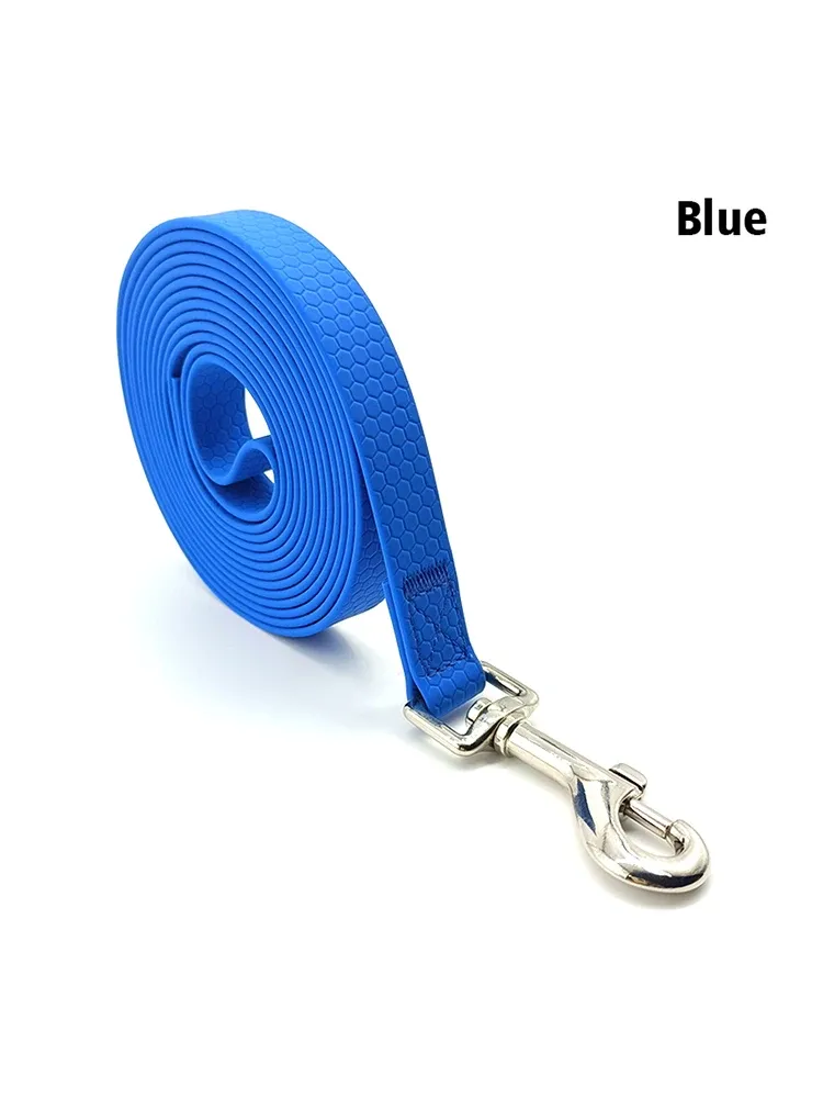 CHINA blue pvc leash