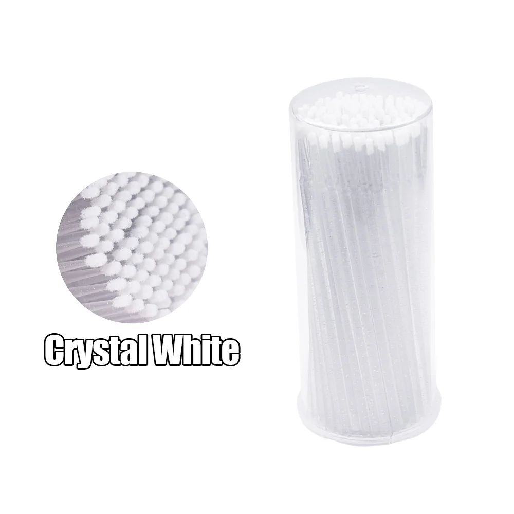 100pcs Crystal blanc