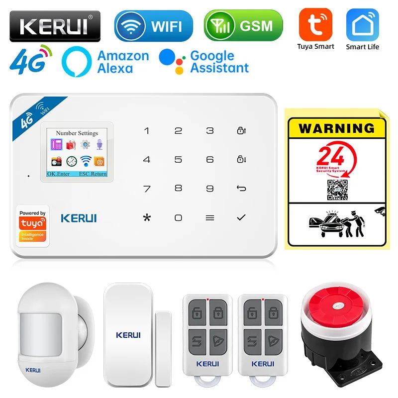 Alarme WiFi 4G Kit7