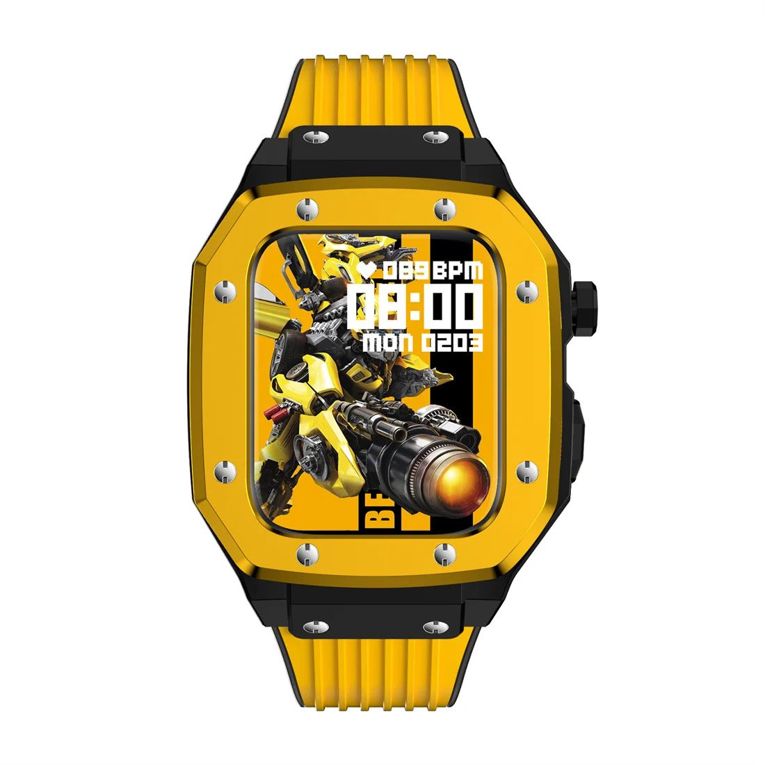 Amarelo-para Iwatch 44mm 45mm