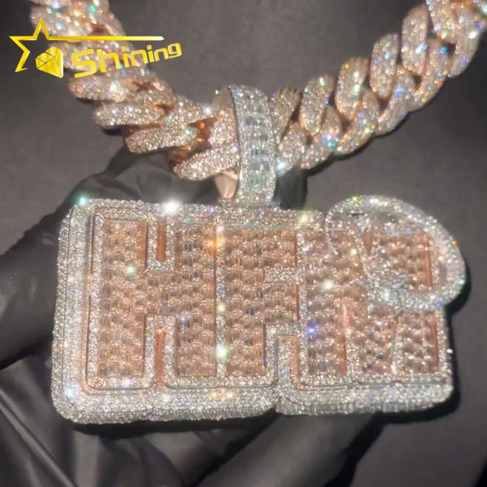 pendant 2-iced out design