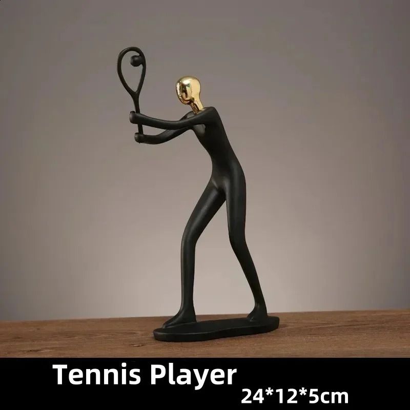 Joueur de tennis d'or