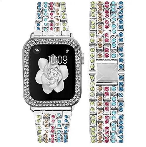 Prata colorida para iwatch654se 40mm