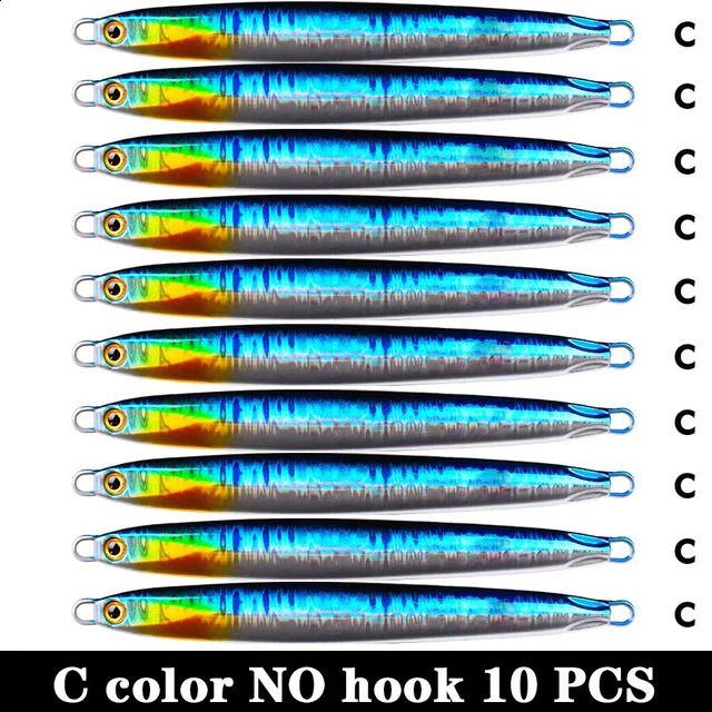 c 10 Pcs No Hook-10g