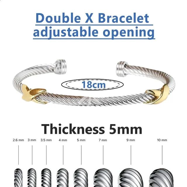 Two x Bracelet 5mm