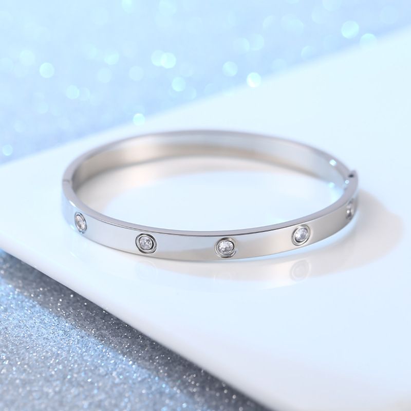 Silver Taille 17 avec diamant