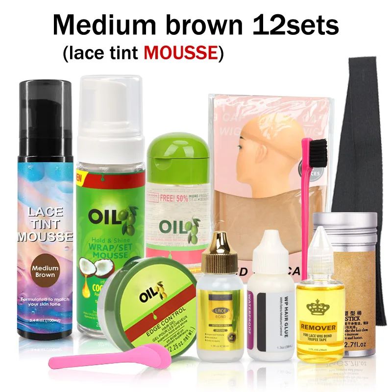 색상 : 12pcs-Medium Mousse