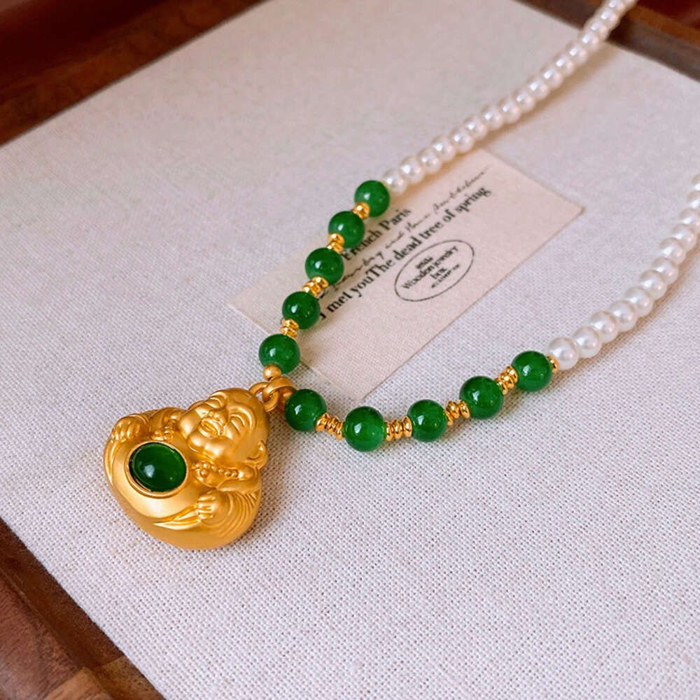 Necklace - Gold - Buddha