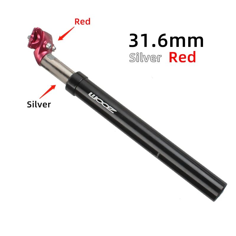 31.6mm Silver Red