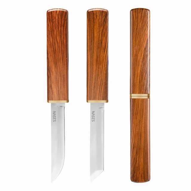 Brown 2pcs Knife