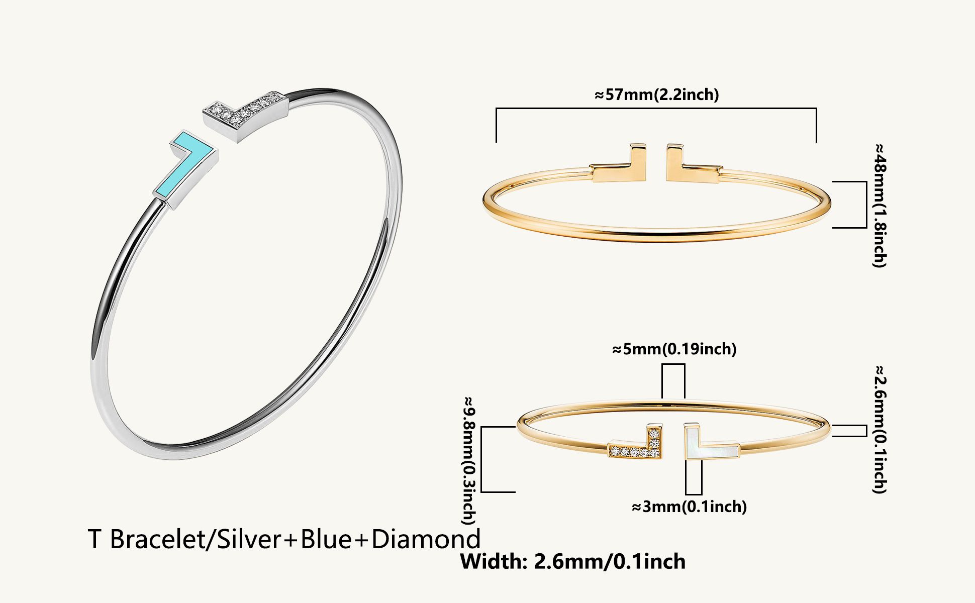 Zilver+Blauw+diamanten