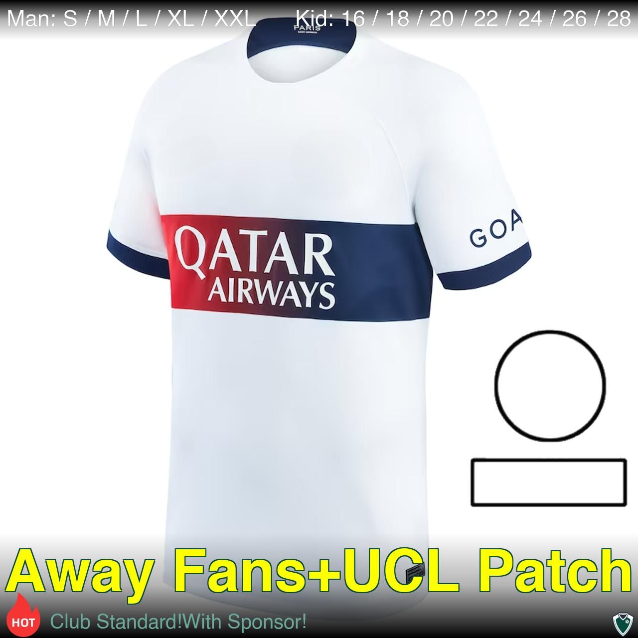 Away Player UCL