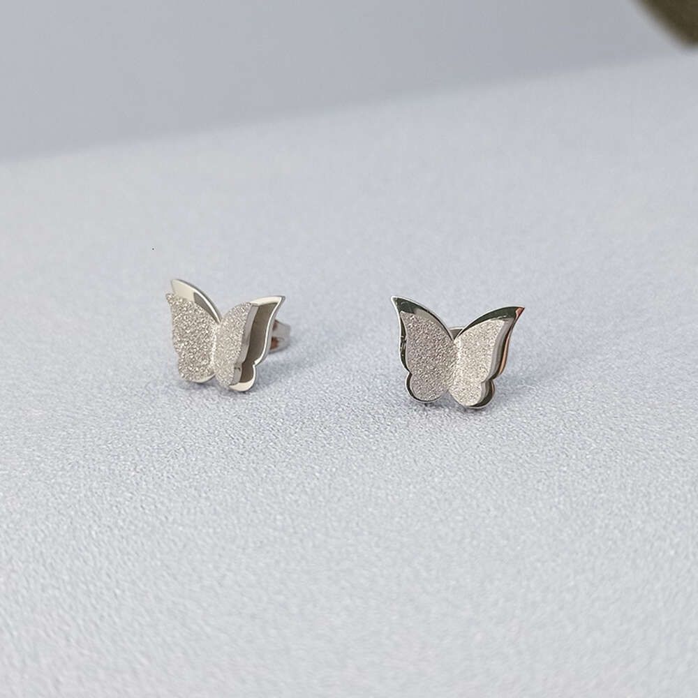 7230 Boucles d'oreilles Papillon Argent