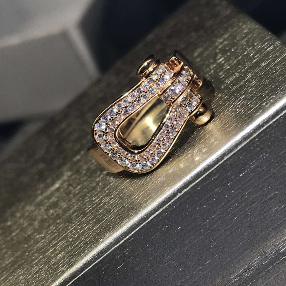 Double rangée Diamond Rose Gold