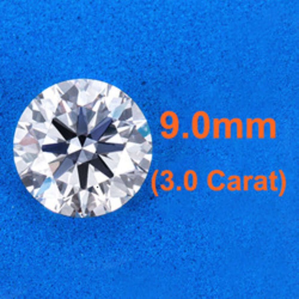 9.0mm(1 Pcs)3cts